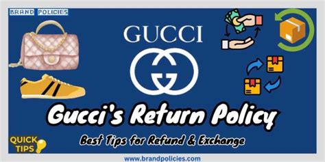 what is gucci's return policy|gucci amazon refund policy.